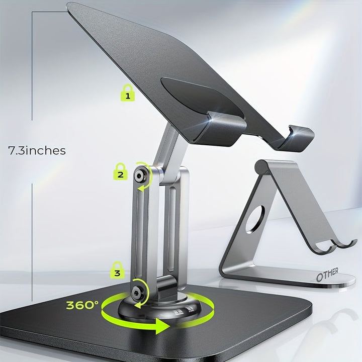 Support tablette réglable | Support robuste rotatif à 360°