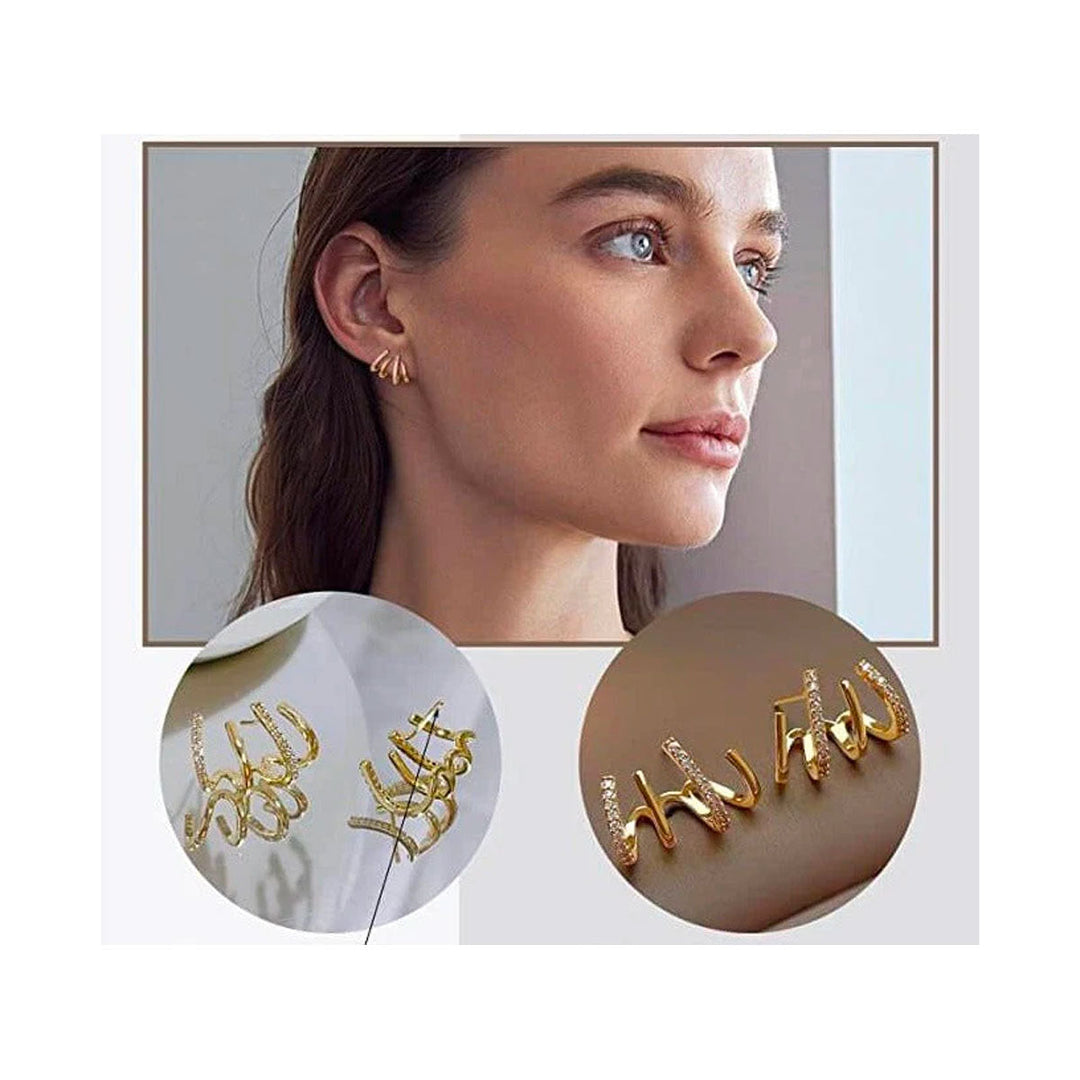 Jacy | Boucles d'oreilles manchette griffes
