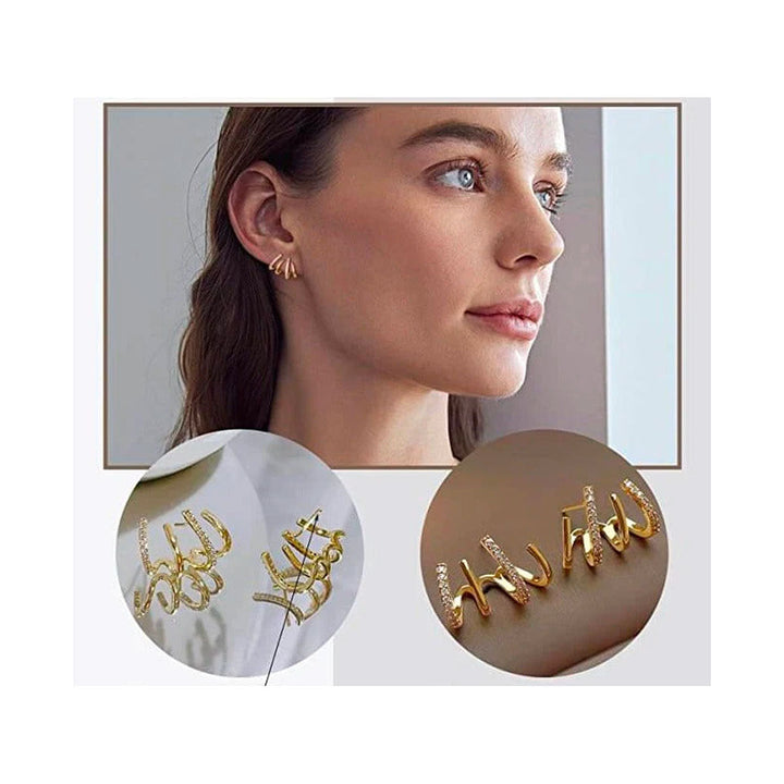 Jacy | Boucles d'oreilles manchette griffes