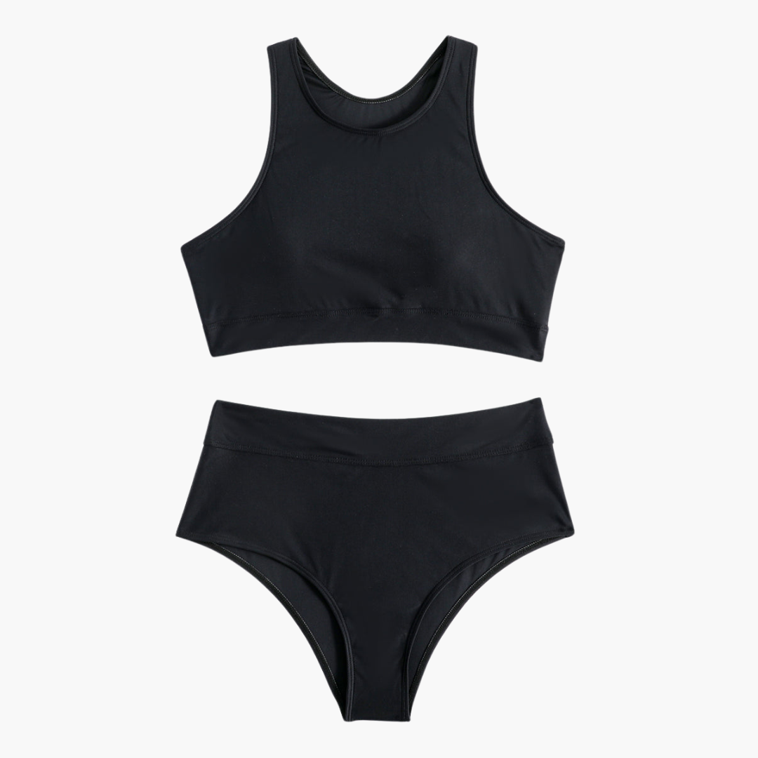 Dámský sportovní bikiny set | Bustier sportovní plavky