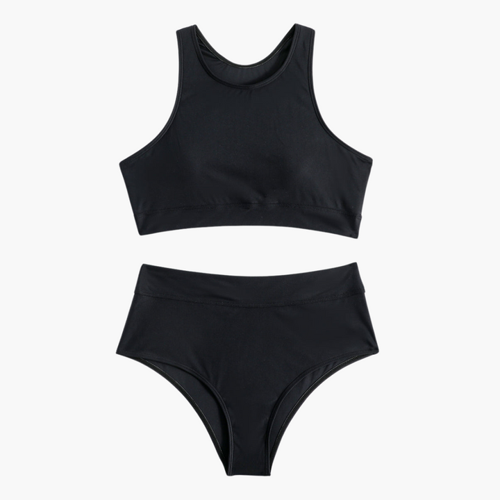 Dámský sportovní bikiny set | Bustier sportovní plavky