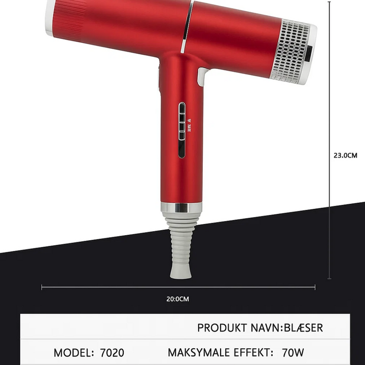 Uscător de păr magnetic | Coafare ușoară și uscare rapidă