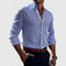 Chemise Tissée Rayée pour Homme | Style Estival Décontracté Chic