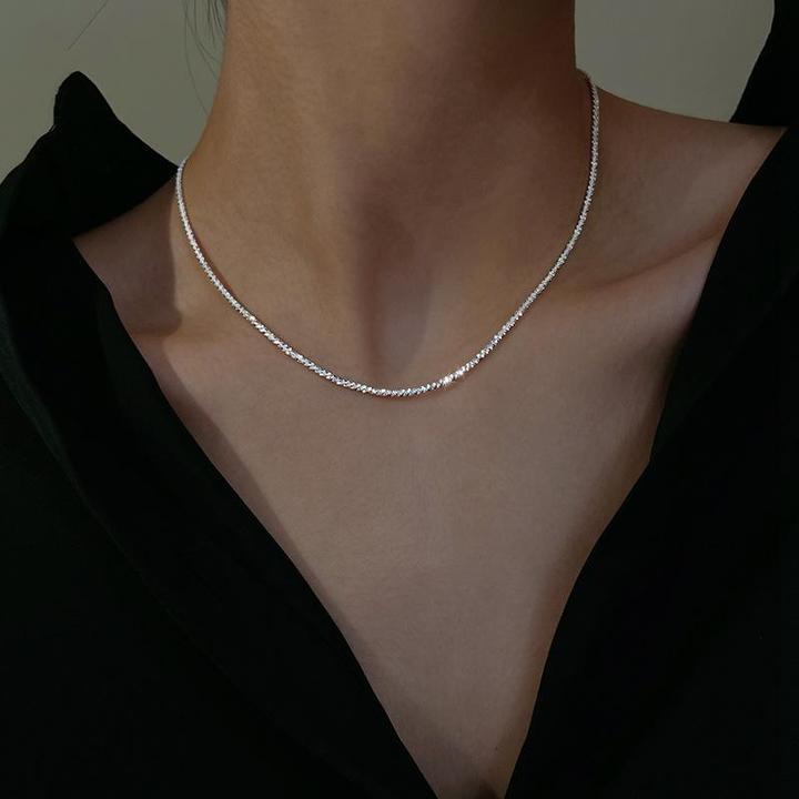 Zaria| Parure de collier en argent pour femme