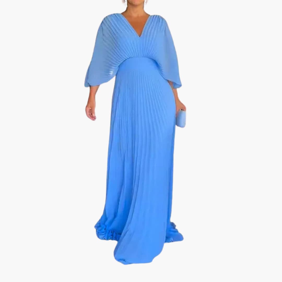 Robe maxi pour invitées de mariage | Robe de soirée formelle élégante