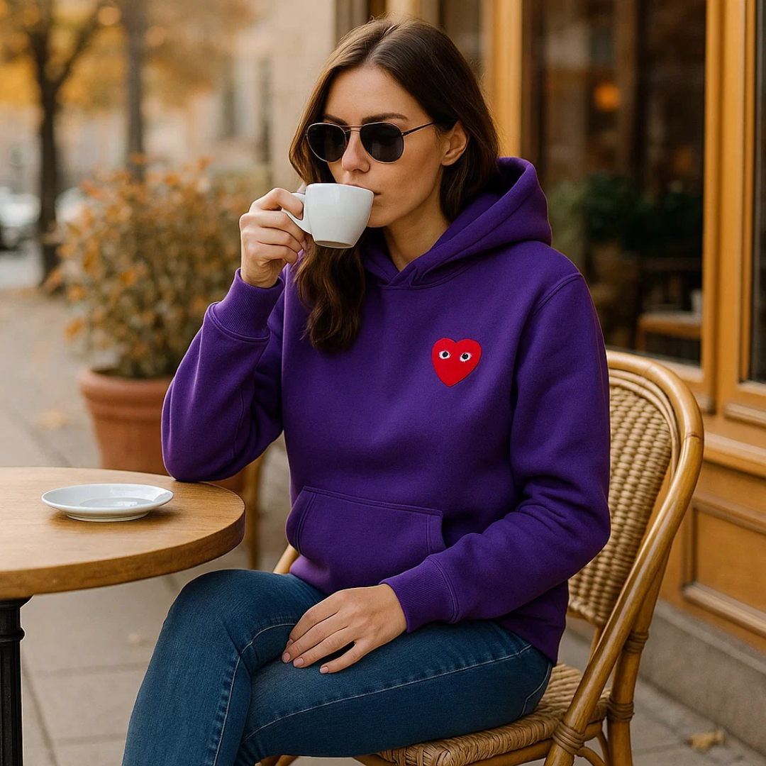 Angel | Pull cœur - Tricot confortable et stylé pour femmes