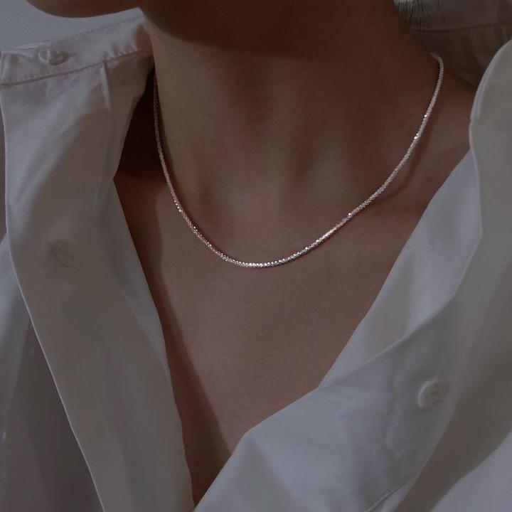 Zaria| Parure de collier en argent pour femme