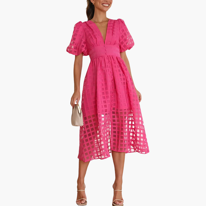 Women's Midi Summer Dress | Chic and Elegant Dress