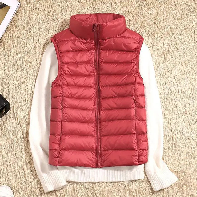 Dame Ultralet Dun-Stil Vest | Varm Sammenpakkelig