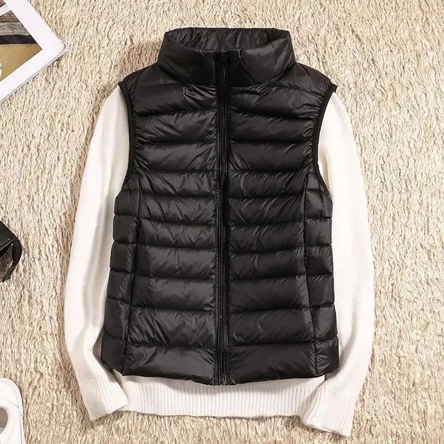 Dame Ultralet Dun-Stil Vest | Varm Sammenpakkelig