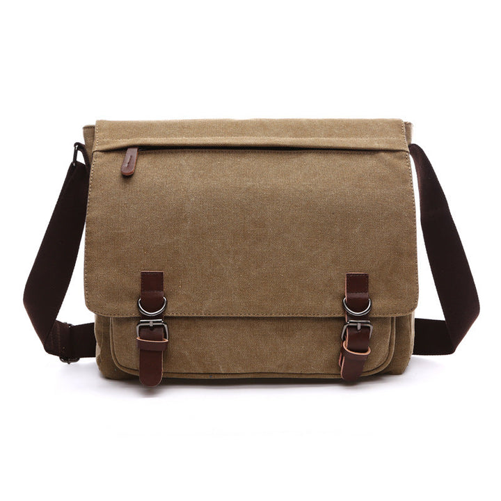 Sac bandoulière en toile pour homme | Sac de transport robuste pour tous les jours