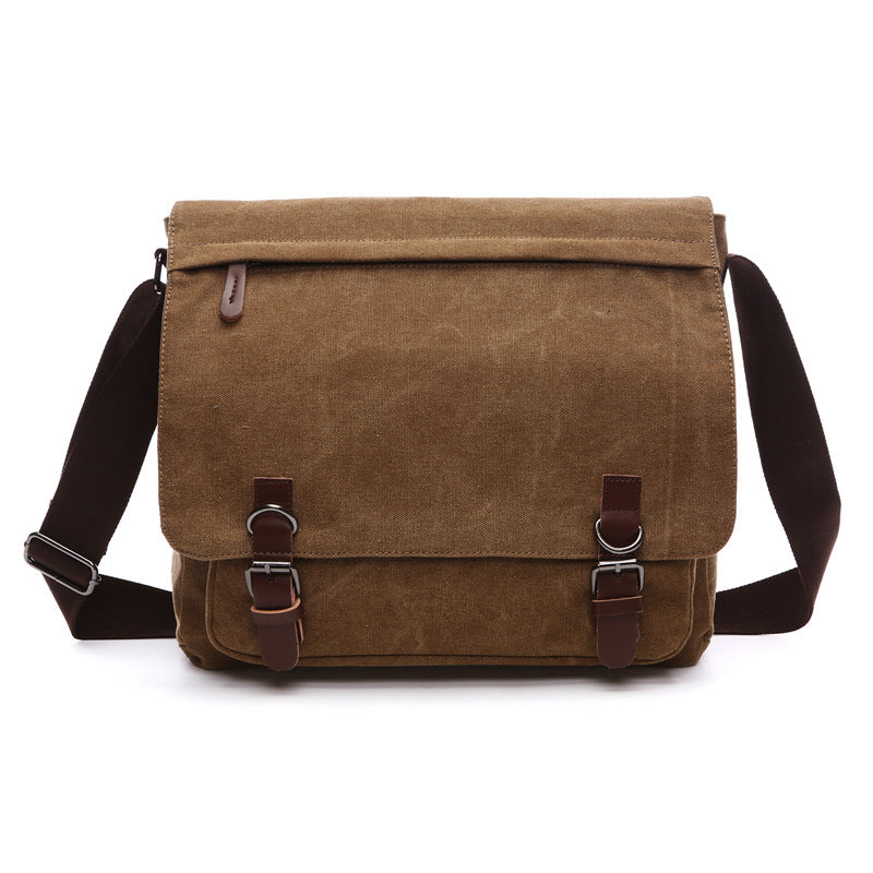 Sac bandoulière en toile pour homme | Sac de transport robuste pour tous les jours