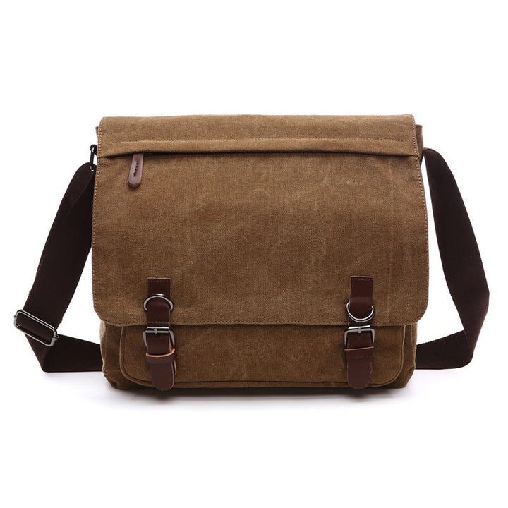 Sac bandoulière en toile pour homme | Sac de transport robuste pour tous les jours