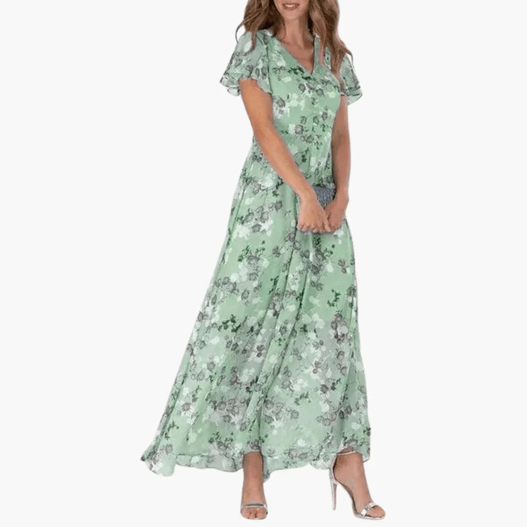 Robe Maxi Fleurie Femme | Style Estival Léger et Aéré
