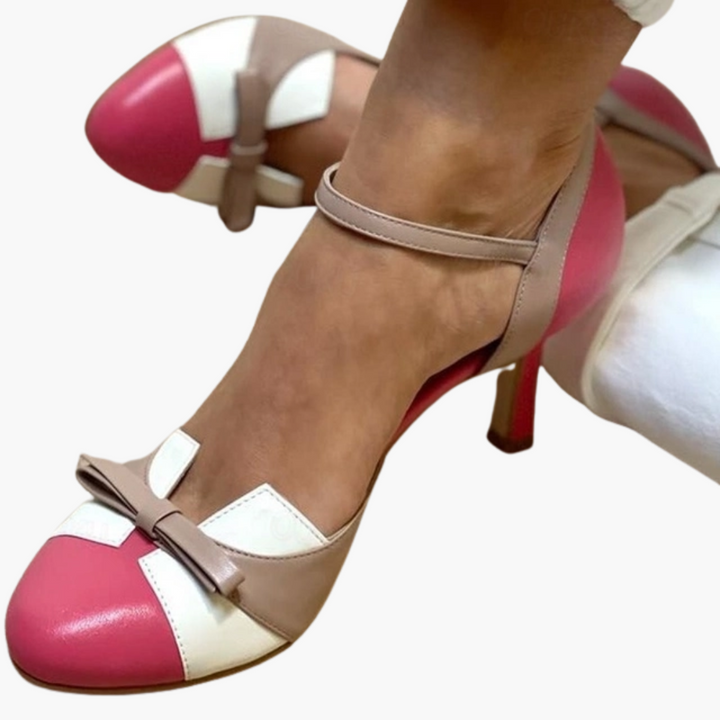 Dame Ankelrem Hæl Sandaler | Elegante Åben Tå Hæl
