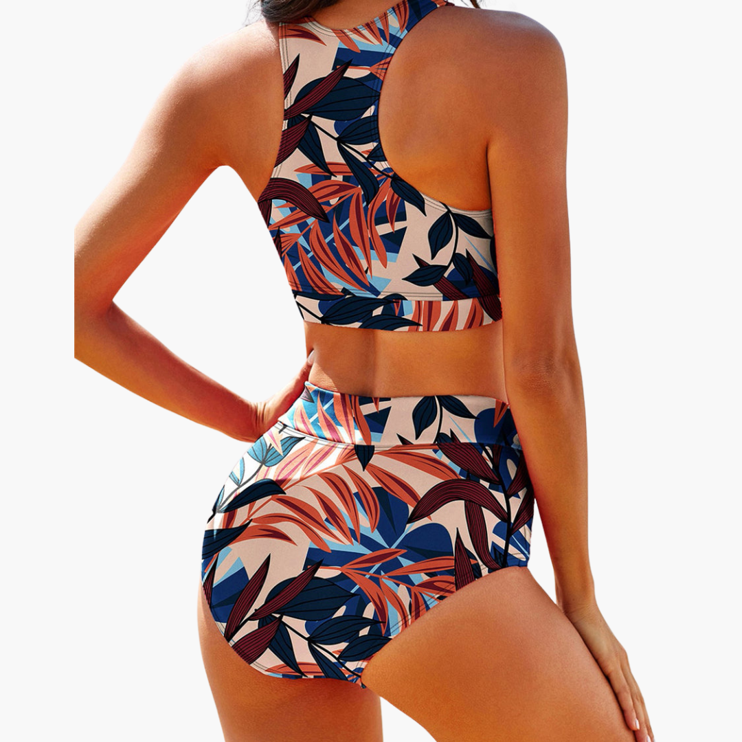 Dámský sportovní bikiny set | Bustier sportovní plavky