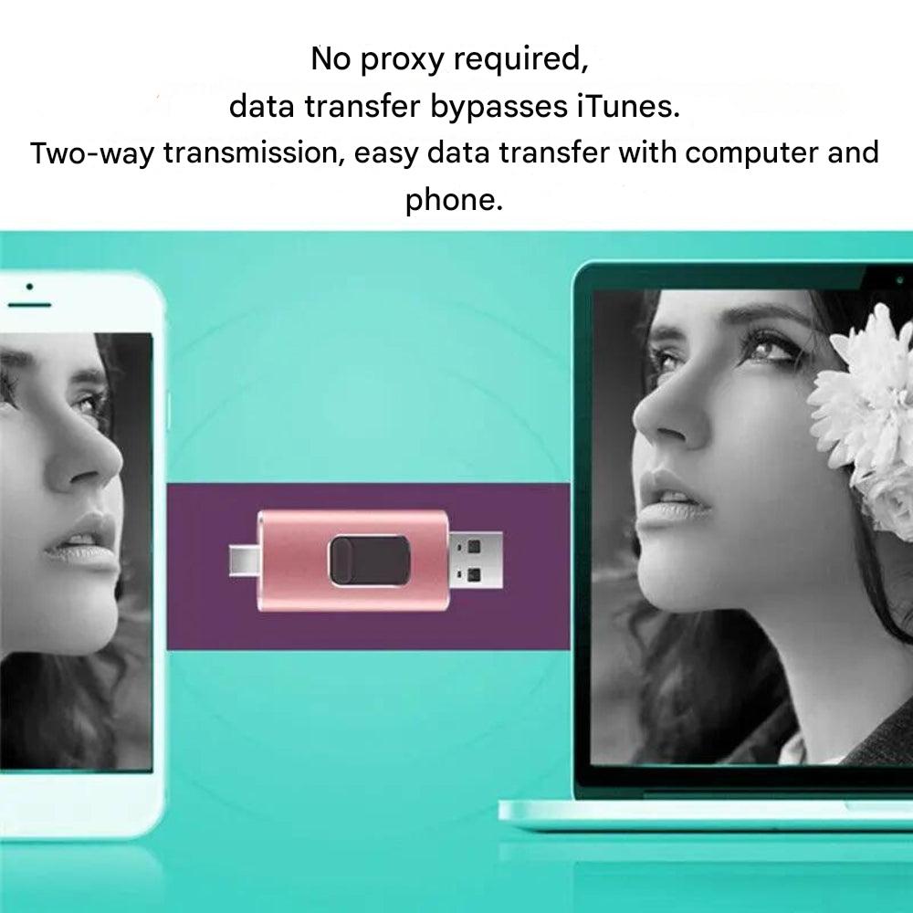 DataVault 4-v-1 USB flash disk
