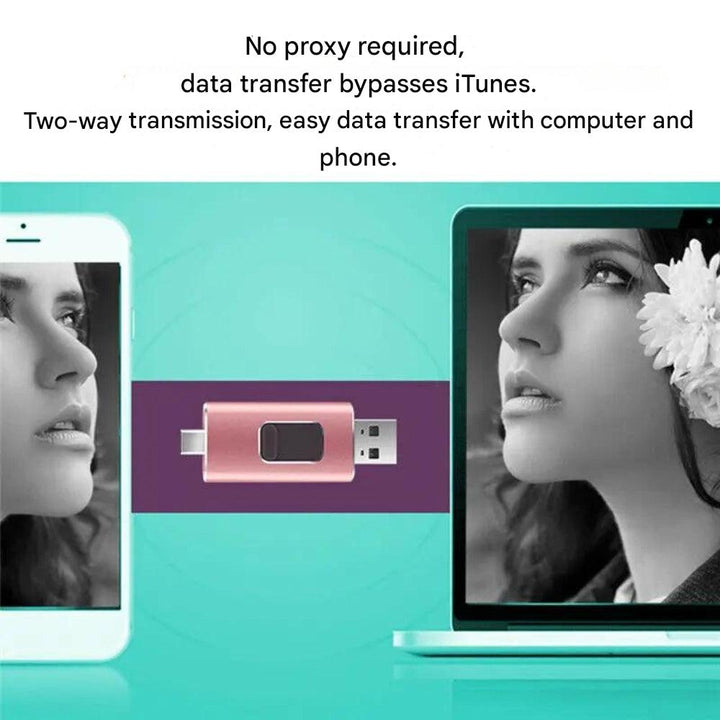 DataVault 4-v-1 USB flash disk