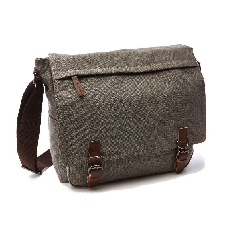 Sac bandoulière en toile pour homme | Sac de transport robuste pour tous les jours