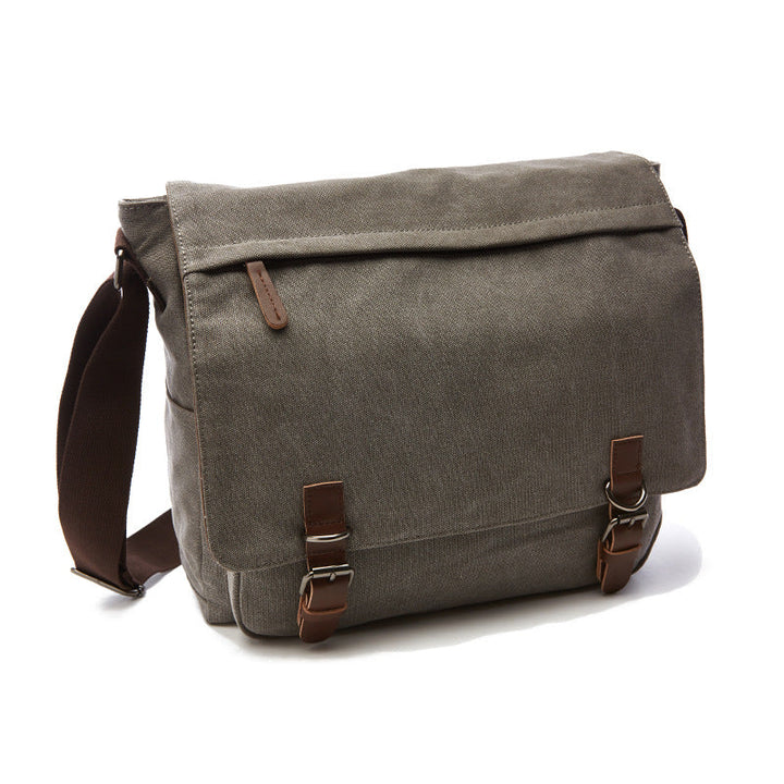Sac bandoulière en toile pour homme | Sac de transport robuste pour tous les jours