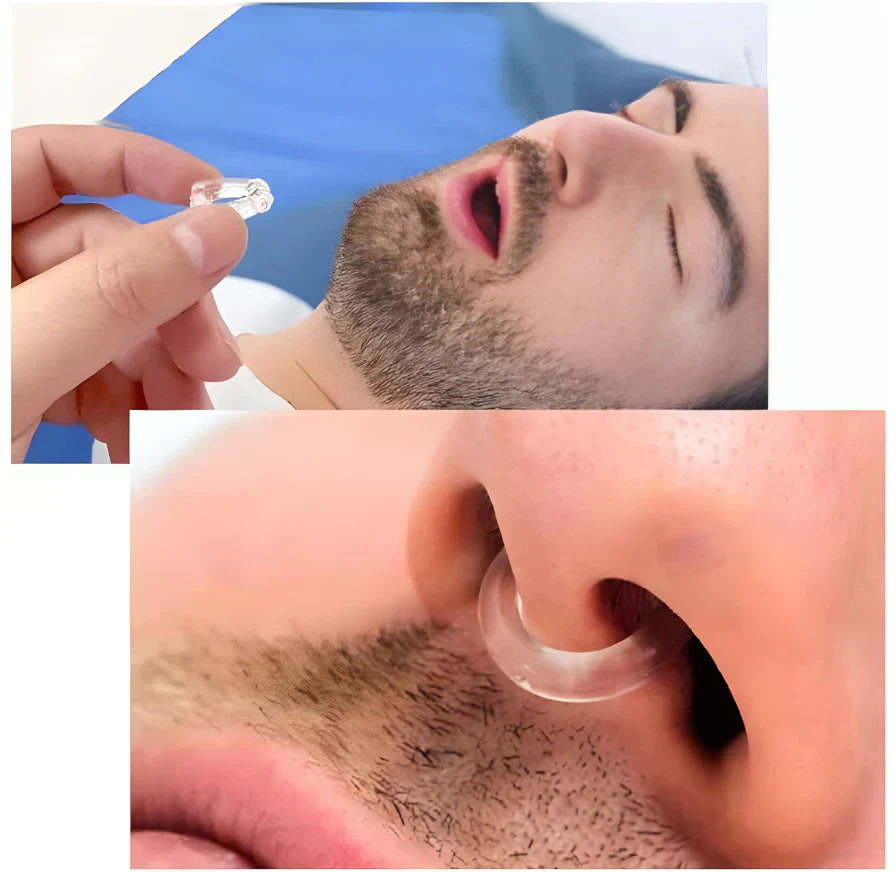 Clip Nasal Anti-Ronflement | Protection Premium Contre le Ronflement pour un Sommeil Plus Sain