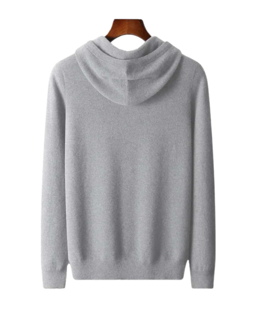 Męska bluza z kapturem przypominająca wełnę merino | Miękka i ciepła