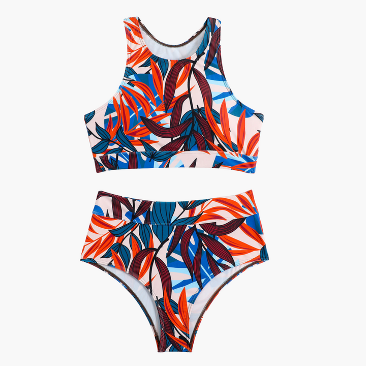 Dámský sportovní bikiny set | Bustier sportovní plavky