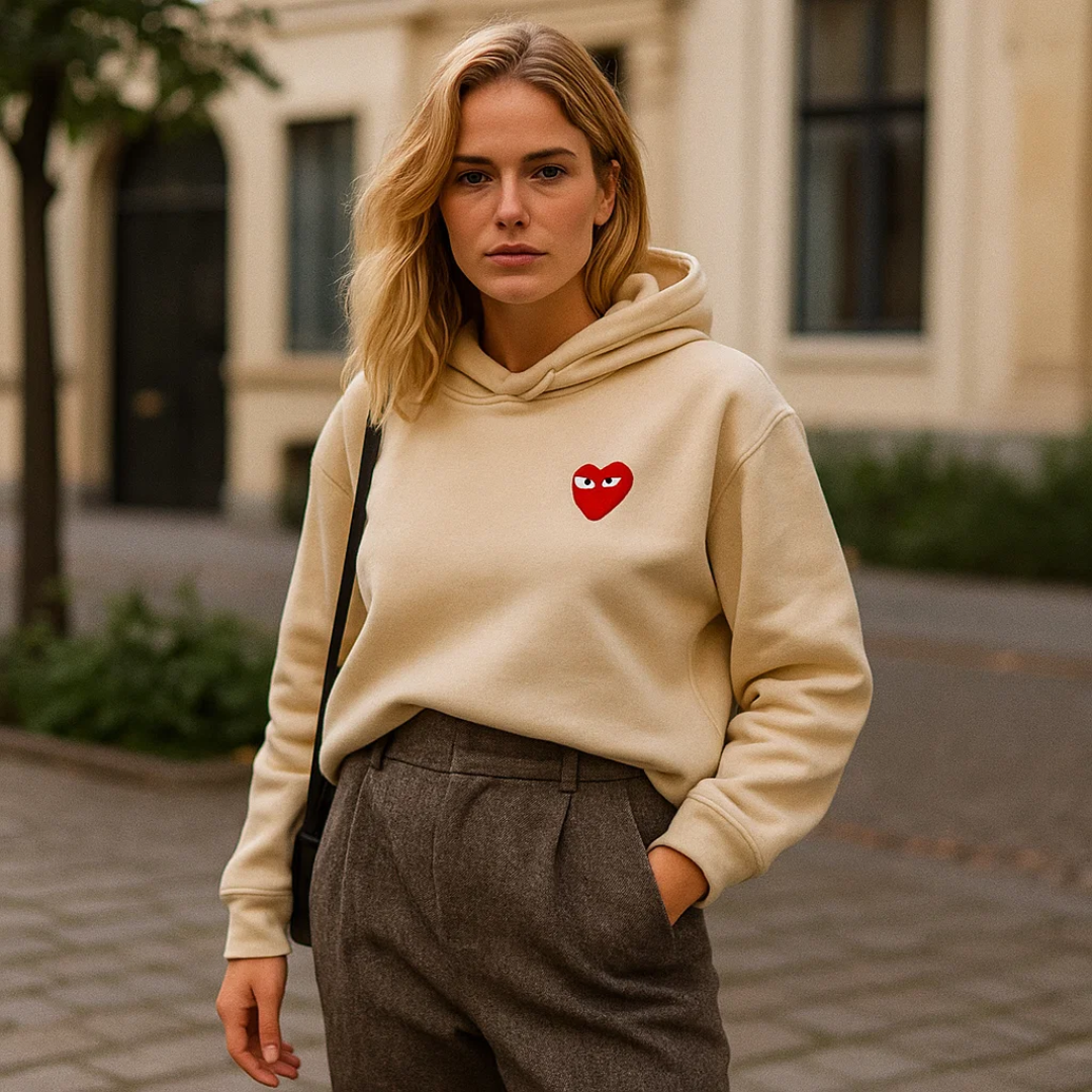 Angel | Pull cœur - Tricot confortable et stylé pour femmes