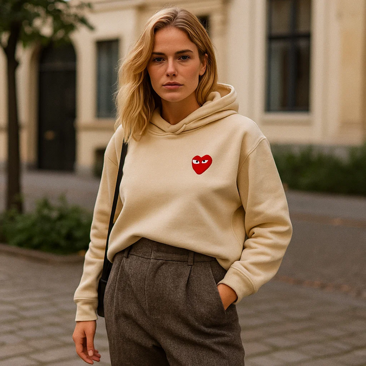Angel | Pull cœur - Tricot confortable et stylé pour femmes
