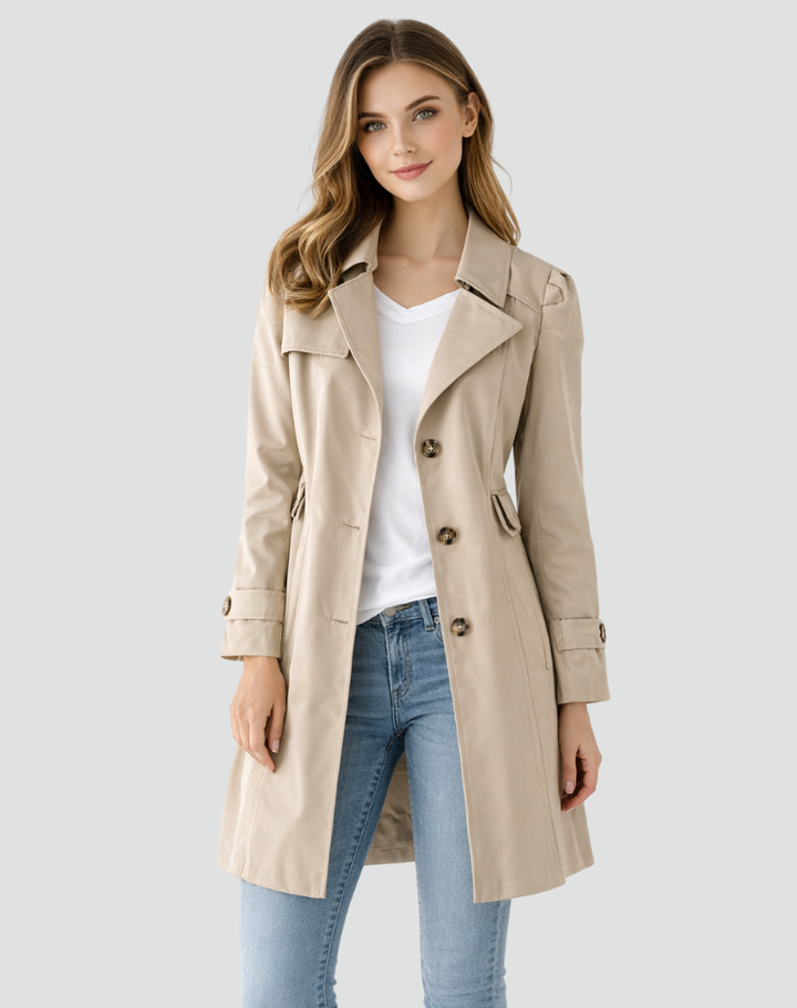 Dame Szűk Fazonú Trenchcoat | Nyári Stílus