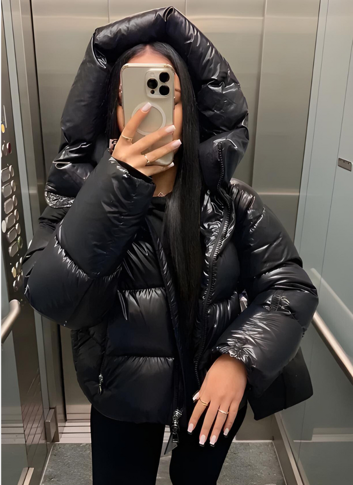 Doudoune ajustée pour femmes | Manteau d'hiver stylé