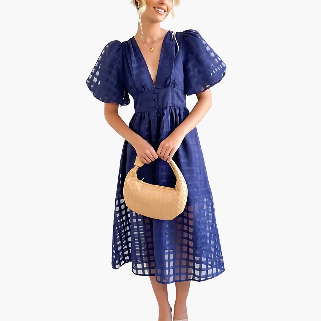 Women's Midi Summer Dress | Chic and Elegant Dress