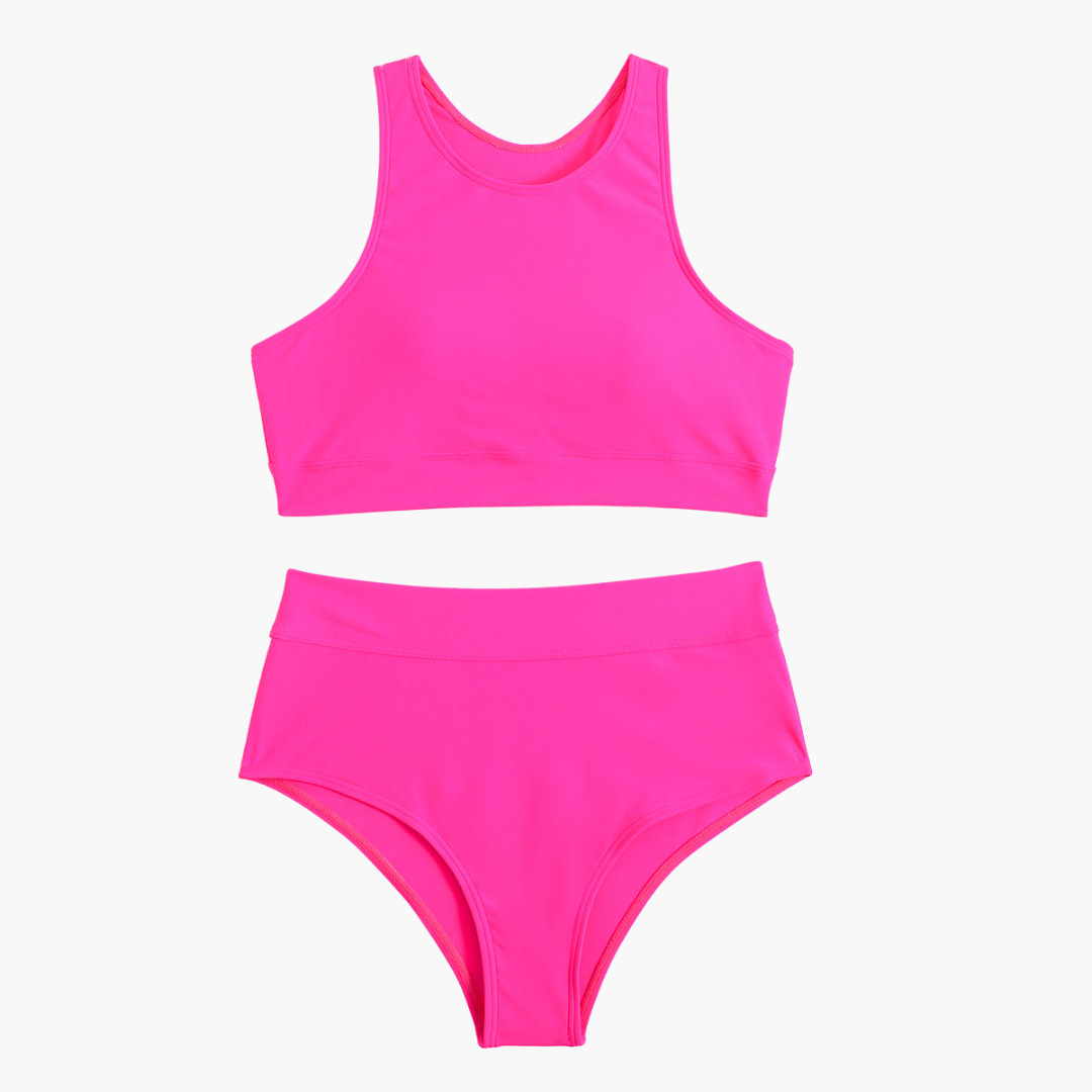 Dámský sportovní bikiny set | Bustier sportovní plavky