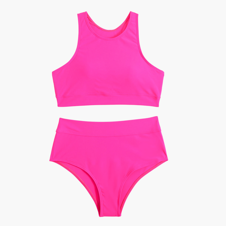 Dámský sportovní bikiny set | Bustier sportovní plavky