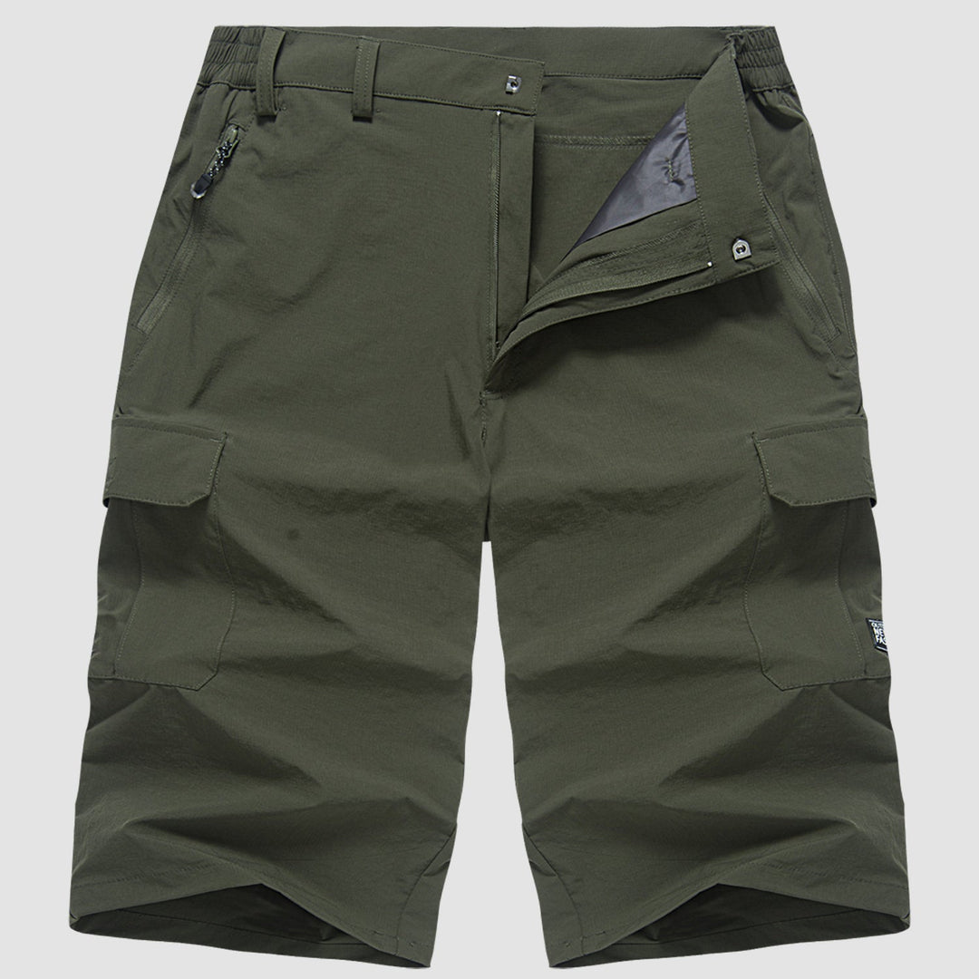 Herre Hurtigtørrende Flere Lommer Cargo Shorts