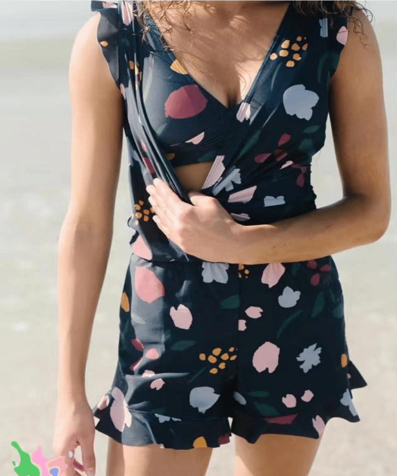 Maillot de bain femme | Soutien-gorge intégré une pièce maintien