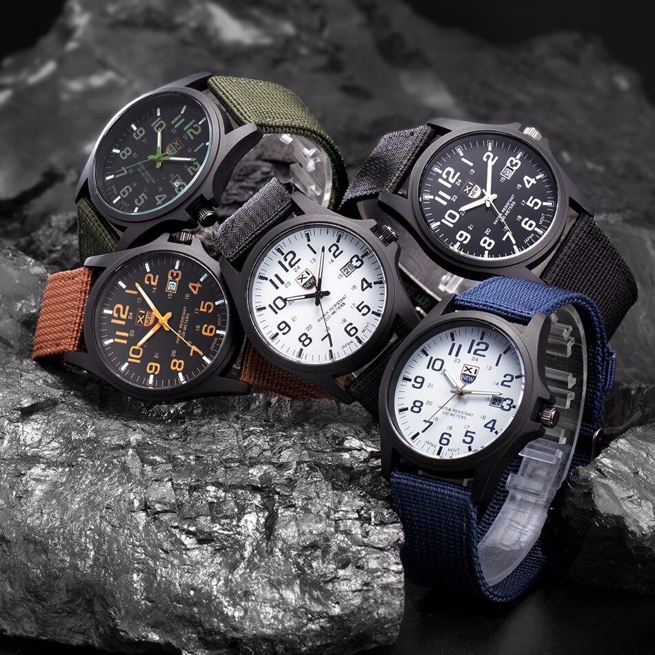 Montre Militaire Tactique Homme | Design Robuste pour Sports de Plein Air