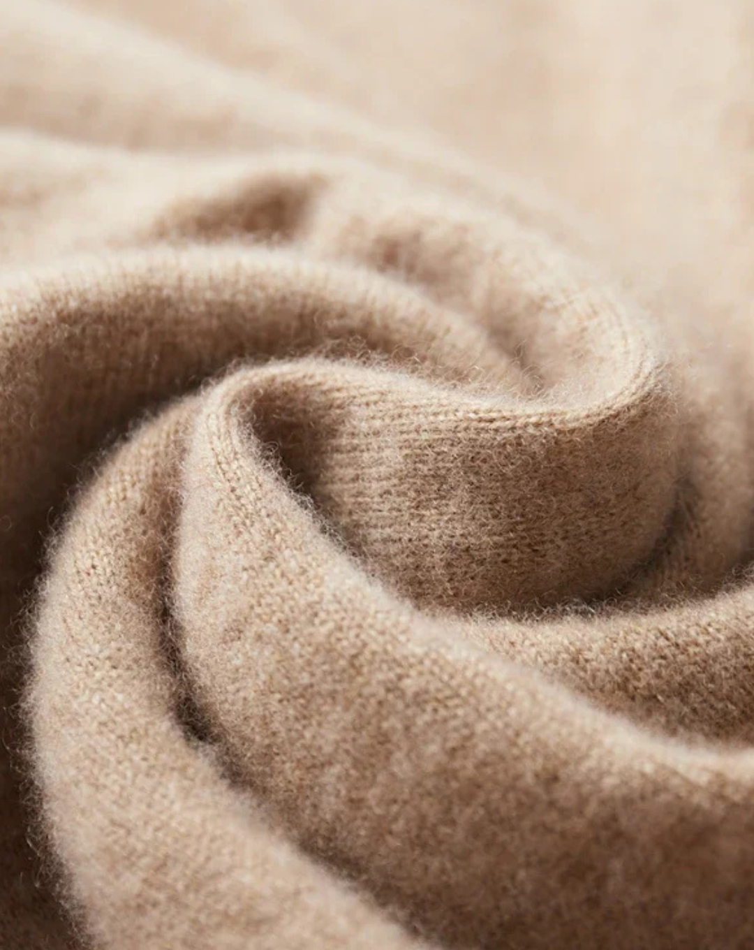 Męska bluza z kapturem przypominająca wełnę merino | Miękka i ciepła
