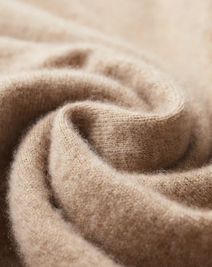 Męska bluza z kapturem przypominająca wełnę merino | Miękka i ciepła