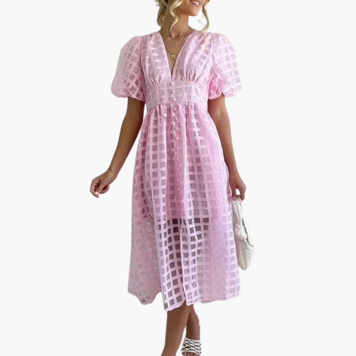 Women's Midi Summer Dress | Chic and Elegant Dress