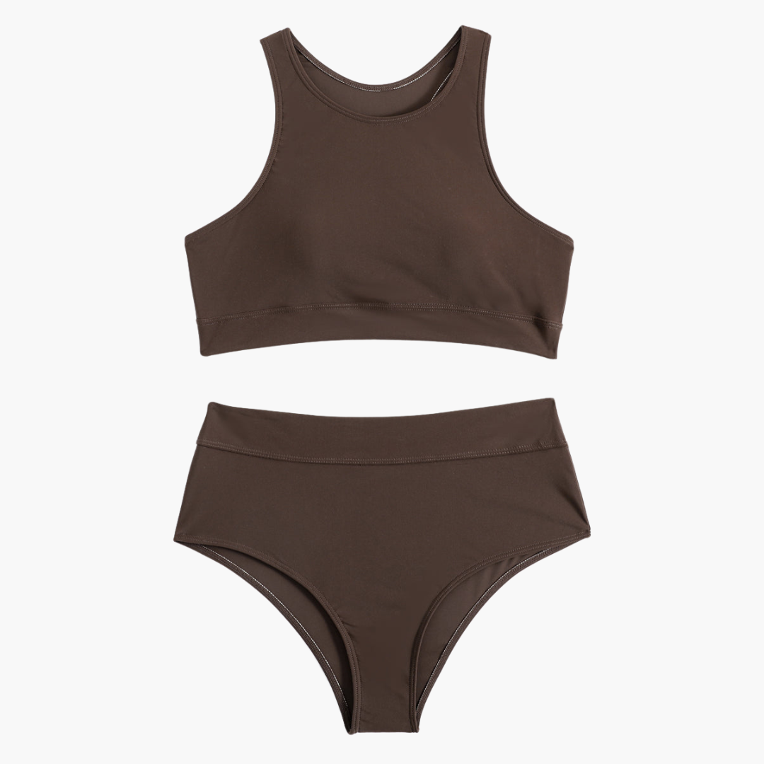 Dámský sportovní bikiny set | Bustier sportovní plavky
