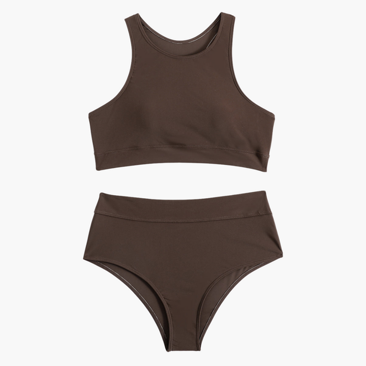 Dámský sportovní bikiny set | Bustier sportovní plavky
