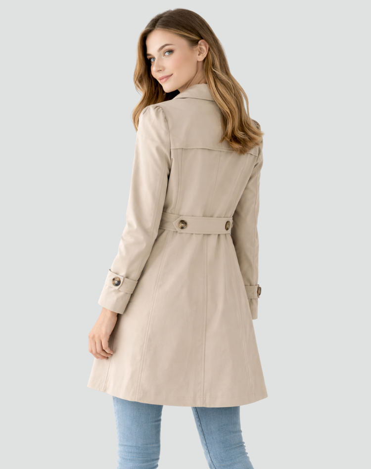 Dame Szűk Fazonú Trenchcoat | Nyári Stílus