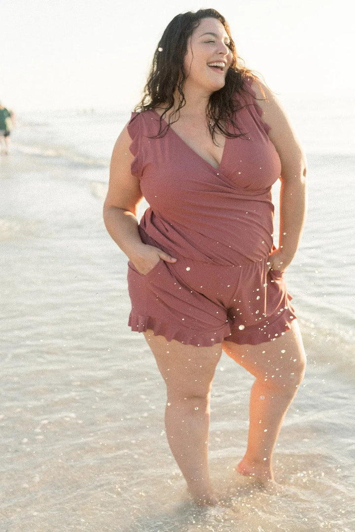 Maillot de bain femme | Soutien-gorge intégré une pièce maintien