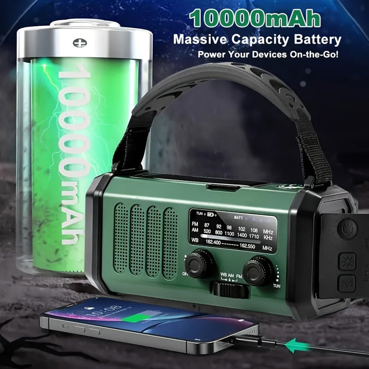 Solární Ruční Nouzové Rádio