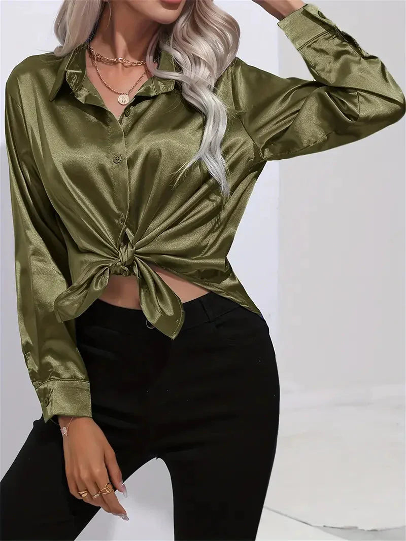 Ula| Chemise boutonnée pour femmes pour un look chic