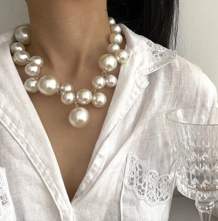 Elise| Collier de perles fantastique - Bijoux classiques élégants pour femme
