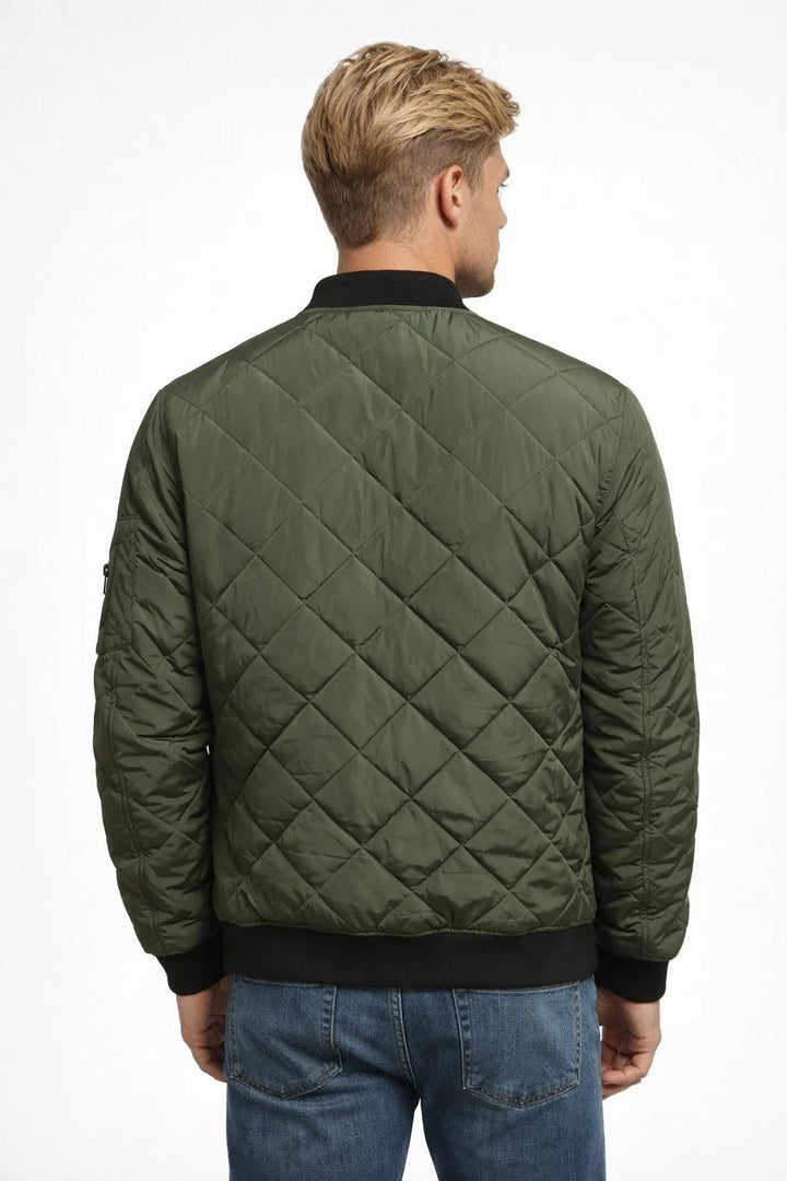 Blouson aviateur matelassé urbain pour homme
