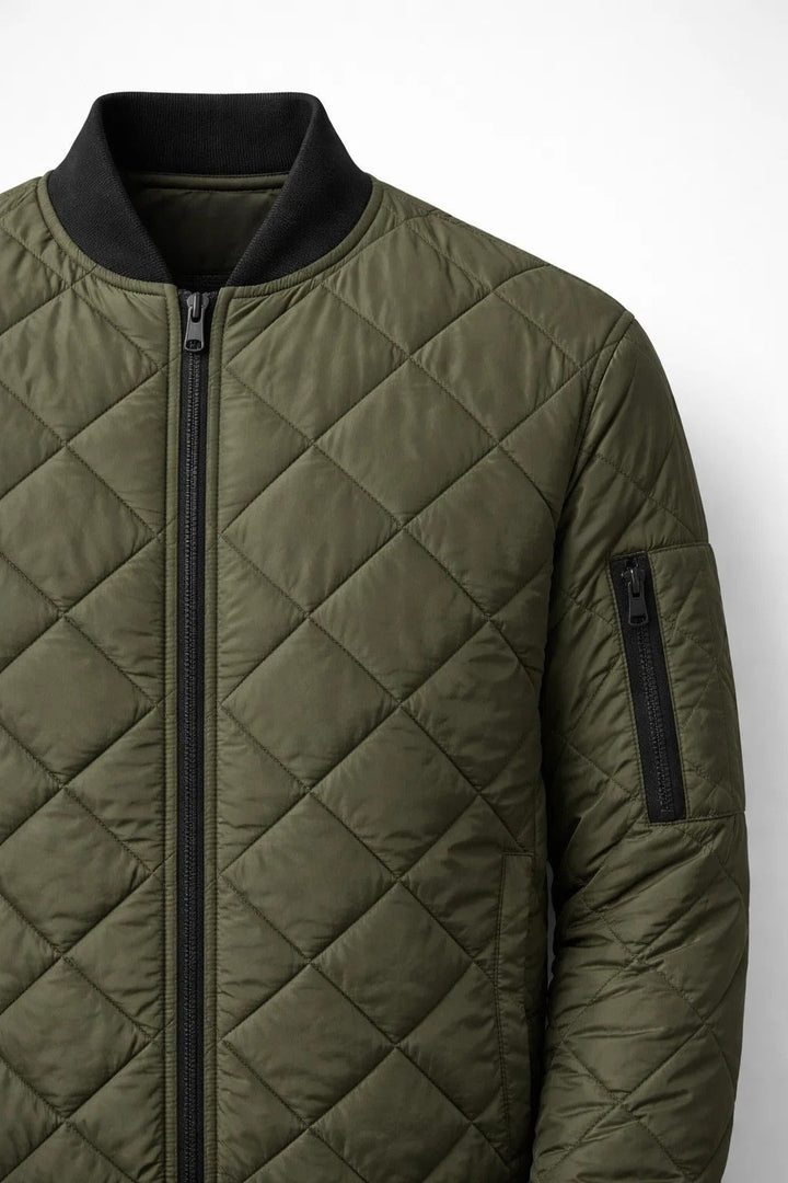Blouson aviateur matelassé urbain pour homme