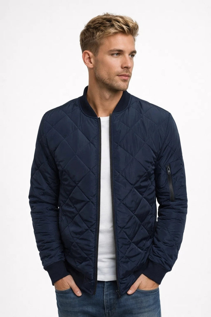 Blouson aviateur matelassé urbain pour homme